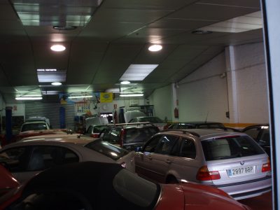 coches en taller servicar